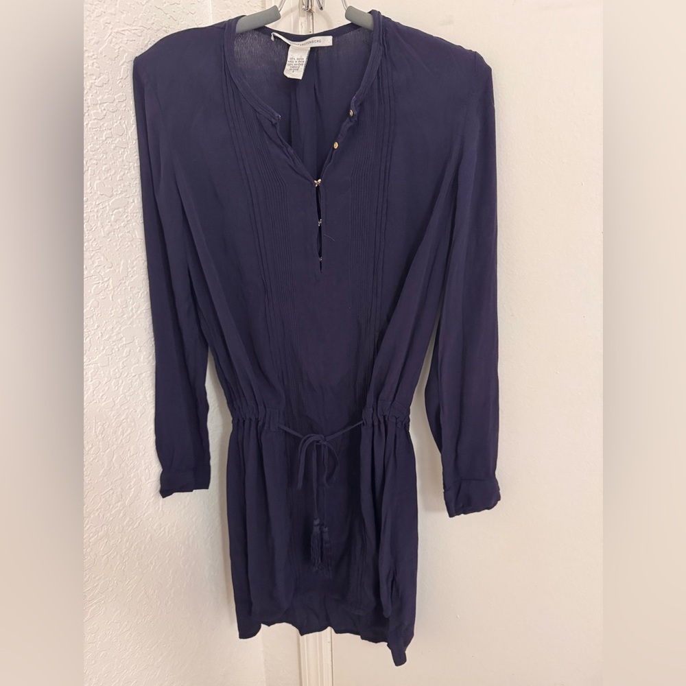 Furstenberg Navy Blue Dress